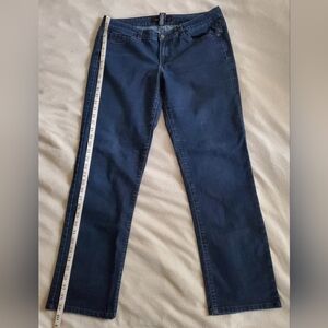 Calvin Klein Women's Blue Jeans 14 X 29 GPWC Stretch